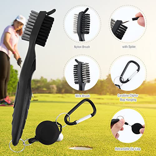 Number-one Golf Club Cleaning Kits, Golf Tool Accessories Kit with Golf Towel, Golf Club Brush, Golf Divot Tool, Hex Drain Cleaner, Golf Scorer, Golf Ball Marker, Golf Accessories for Men and Women