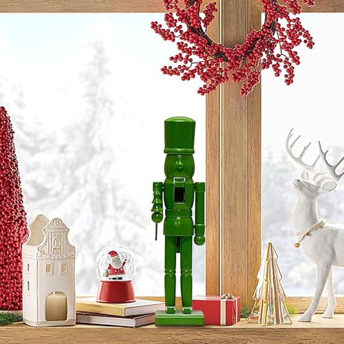 Décorations casse-noisettes en bois traditionnelles pour maison et salon - 4