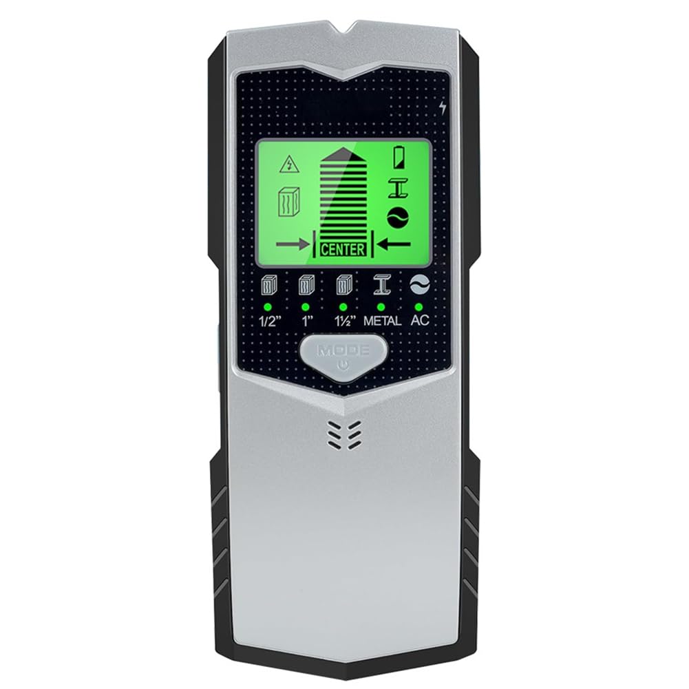 Jnchdghwa As Shown Stud Finder Wall Scanner, 5 In 1 Detection With Hd Lcd Display For Wood, Metal, Ac Wire