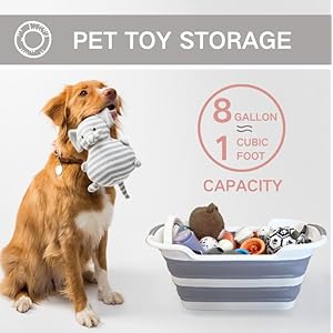   Collapsible-Pet-Bathtub-with-Water-Drain-Plug-Foldable-Bathtub-for-Puppy-Small-Dogs-Cats-Portable-Space-Saving-Design-BPA-Free-Grey