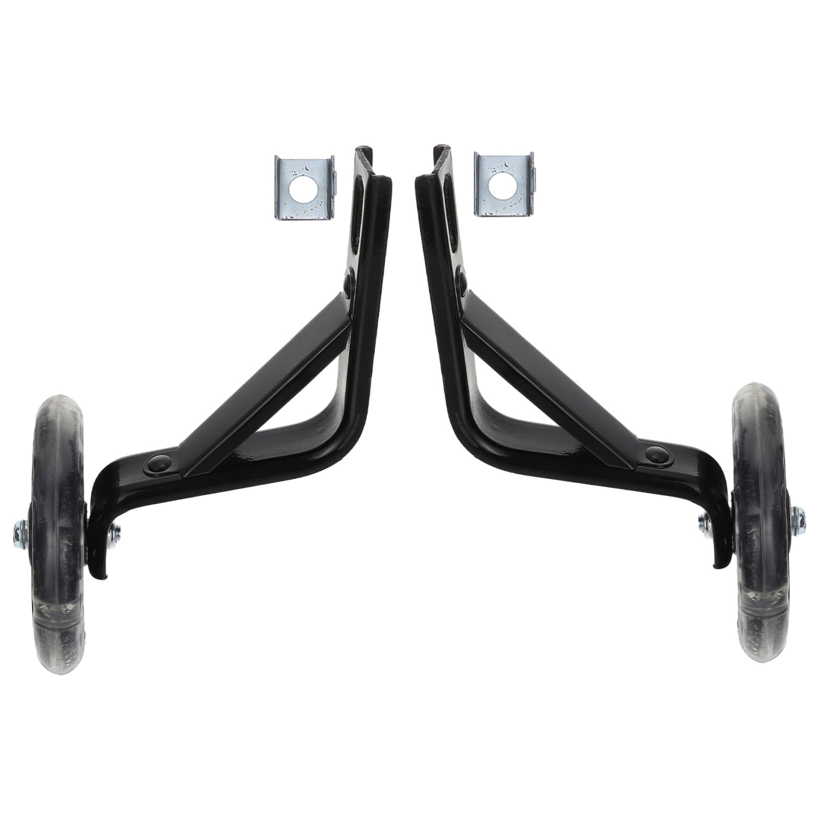 ERINGOGO Roues Dentraînement Garçon Fille Noires Stabilisateurs Arrière pour Sécurisé Accessoires pour Apprentissage du Garçon Fille