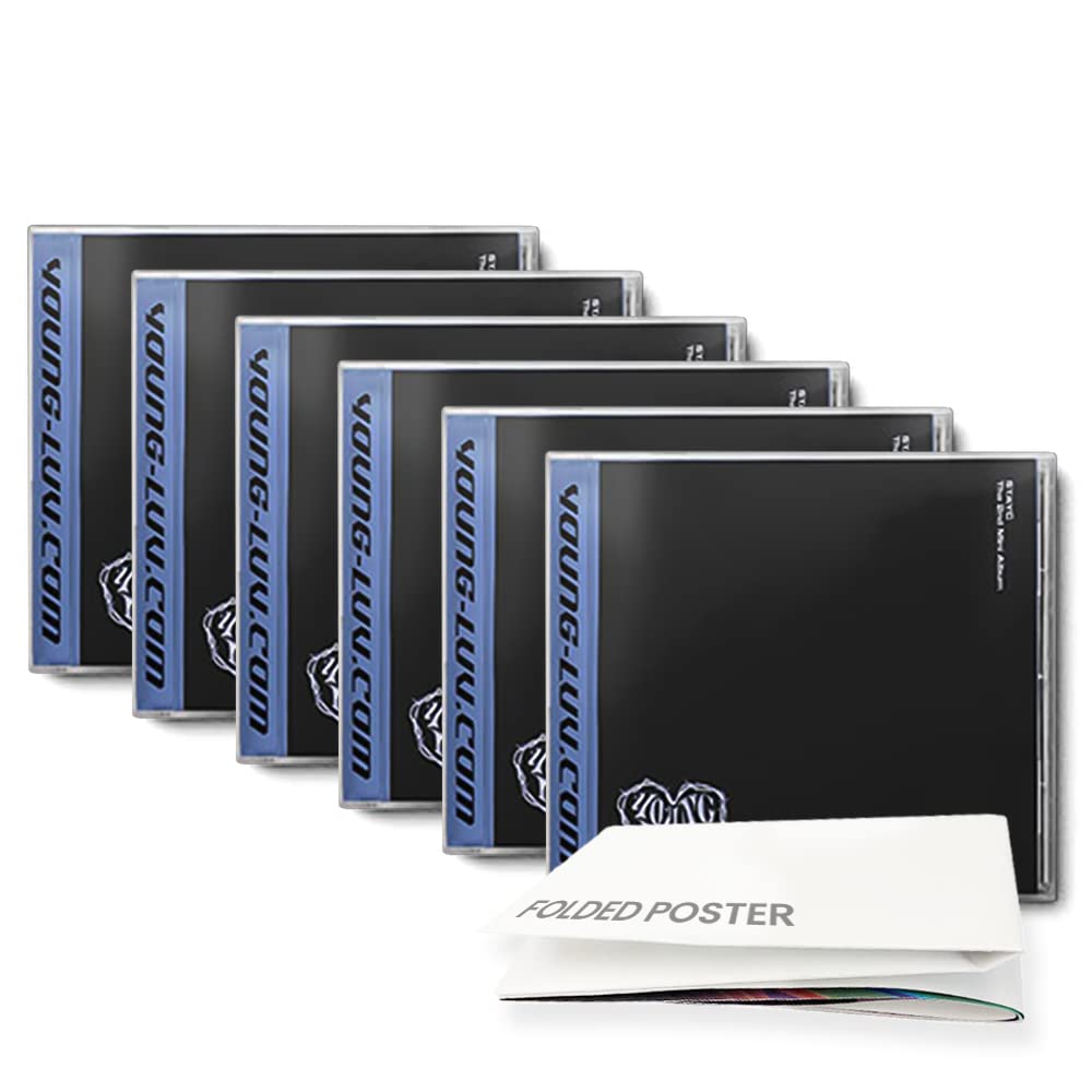 STAYC [ YOUNG-LUV.COM ] 2ND Mini Album JEWEL CASE Ver (Incl. Folded poster) (ISA ver.)