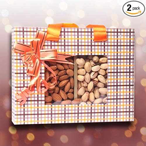 Fresh Combo Fruit & Nuts Diwali Gift Fancy Box Hamper offer pack Handal BagP2 200 gram