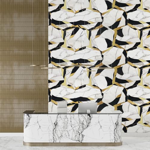 Image of VOLITO Wallpaper Luxury Shade Walls Sticker Waterproof,Oil Proof & Heat Resistant Kitchen Home,Living Room,Bedroom,Bathroom,Hotel,Pan&Shop Caounter,PVC self Adhesive(60x200) (V-106)