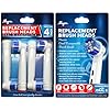 Replacement Toothbrush Heads Compatible with Oral B Braun- Pack of 4 Professional Electric Toothbrush Heads- Precision Refills for Oral-b 7000, Clean, OralB Pro 1000, 9600, 500, 3000, 8000, Plus! #3