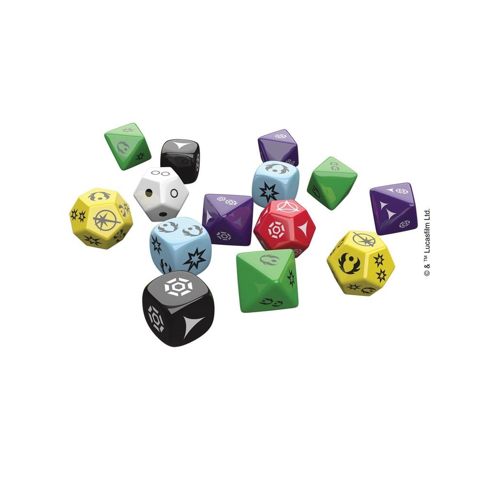 Fantasy Flight Games SWE04 Set di dadi Star Wars Edge of the Empire