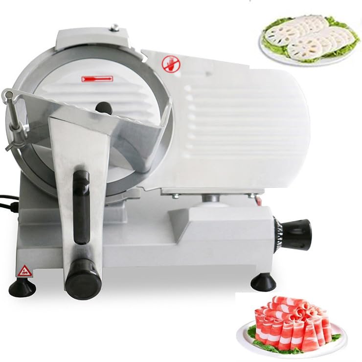 WVENTKF Cortadora De Carne Congelada SemiautomáTica Multifuncional,Cortadora Verduras Y Frutas DoméSticas Y Comerciales,Cortadora De Carne,Cortadora Carne De Res Y Cordero,220v