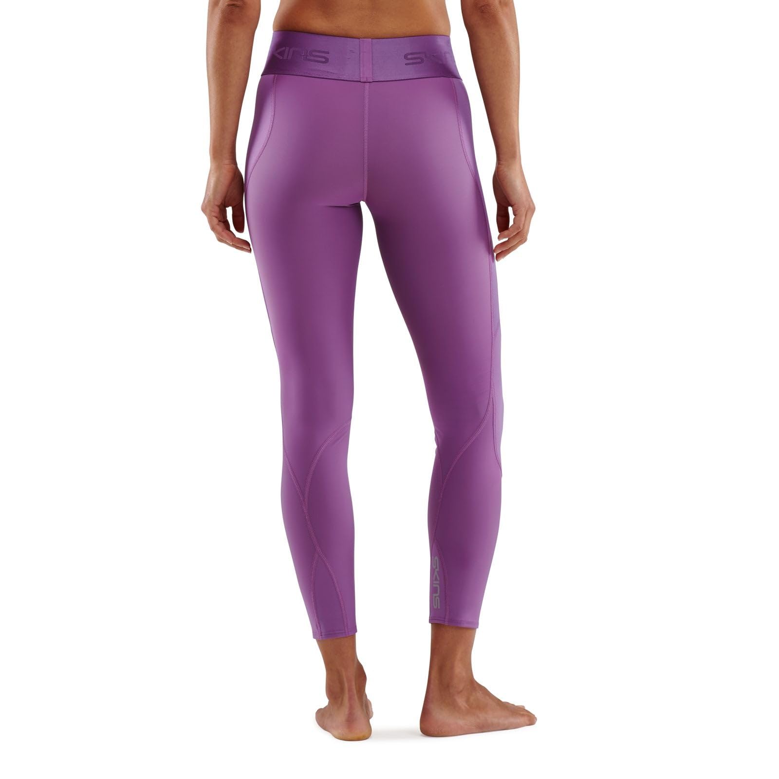 Skins Series-3 Women's Premium Compression Long Tights-Improve Circulation, Reduce Soreness for Running, Hiking & Workouts XS Amethyst