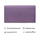MAPE Duftkissen Nackenstützkissen viscoelastischer Thermo-Soft-Schaum Kissen mit 100% Baumwollbezug (Lavendel, 73 x 43 x 13,8 cm)