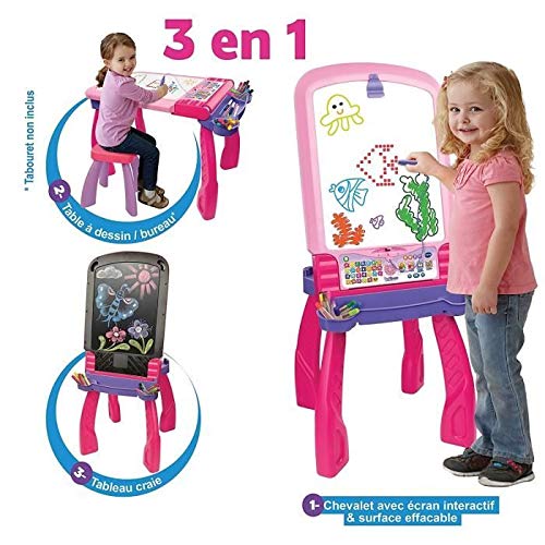 Tableau et Pupitre Vtech 80-193505vtech – Chevalet Interactif 3 en 1 - vue 10