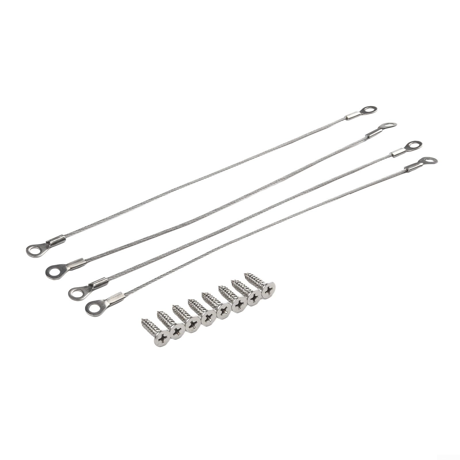 WOOCH Closet Door Ball Catch, Stainless Steel Adjustable Door Ball Catch Hardware For Door Cabinet Closet Kitchen Brushed Satin Finish 4 Pack