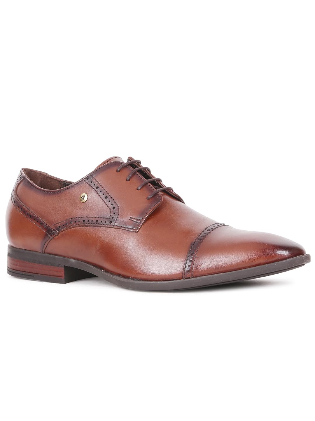 Hush Puppies Mens Newyork-Toecap Brown Leather Oxford (8244783) (B0831SDGF9) Amazon Price History, Amazon Price Tracker