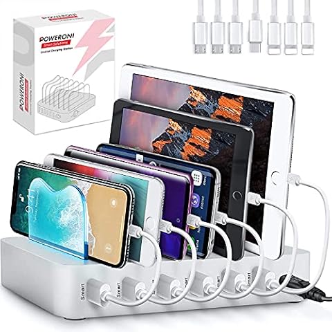 Poweroni USB Charging Dock - 6-Port Cover
