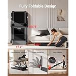 UMAY Fitness Treadmill with 20% Manual/Auto Incline, 42.5"×16.1" Extra-Wide Running Belt, 400LB Capacity, 3.5HP Motor & 8.7 MPH Speed for Home Workouts - Image 4