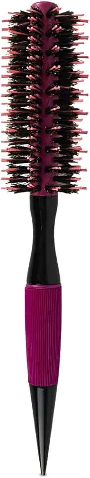 Escova Cabelo Térmica Redonda Cerdas Duplas 16mm Rosa