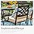 Sophia and William Outdoor Patio Dining Set for 8, Outdoor Table and Chairs, Removable Seat Cushions, 60" Square Black Patio Dining Table