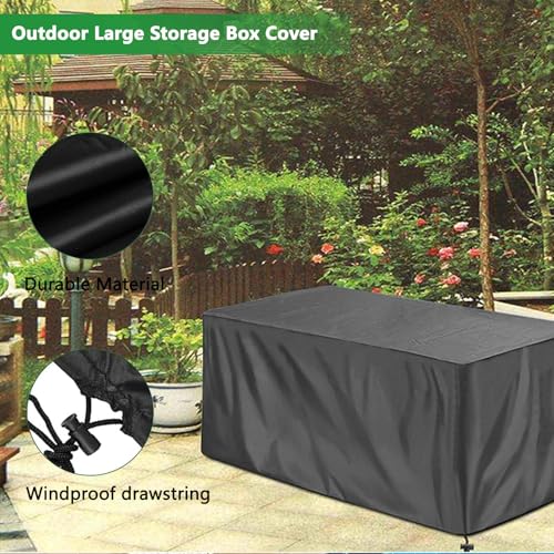Protector de banco de patio impermeable contra el viento y la lluvia para exterior 4
