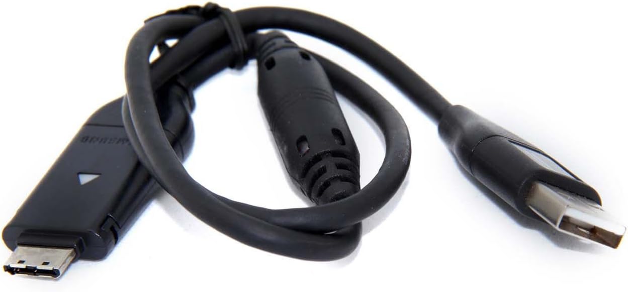 MaxLLTo® USB DC Battery Charger+Data SYNC Cable Cord for Samsung HZ25W HZ30W HZ35W WB600 WB650 WB5000 i8 i80 L100 L110 L120 L201 L210 L310W Camera