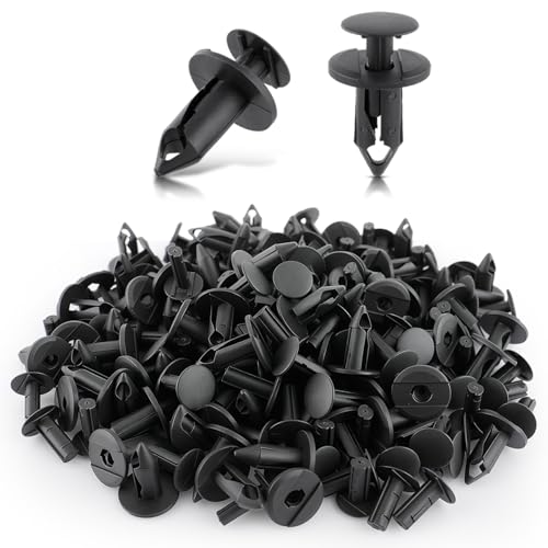 AUTOKAY 100pcs ATV UTV Body Fastener Rivets Push Pin Fender Clips Fit for Suzuki King Quad Vinson for Honda Acura Rancher Can Am 293150089 Polaris 7661855 RZR Ranger for Kawasaki Plastic Fender Clips