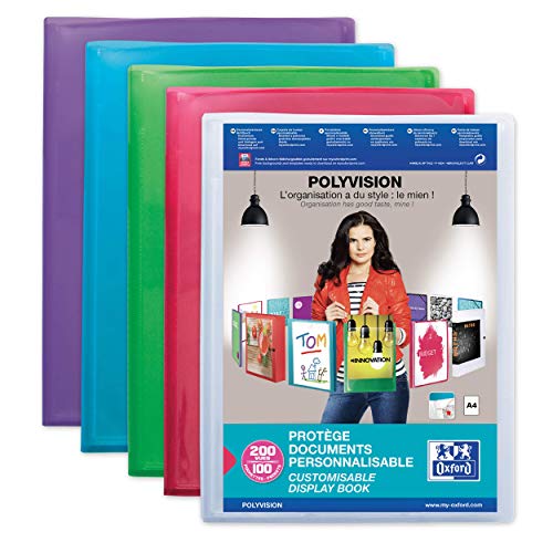 Preisvergleich Produktbild ELBA POLYVISION 100211079 A4 blau / pink / violett / grün