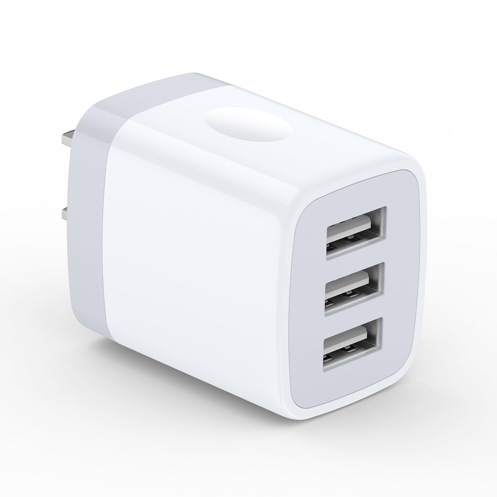 USB 充電器 3ポート スマホ充電器 15.5W/3.1A コンセント ACア…