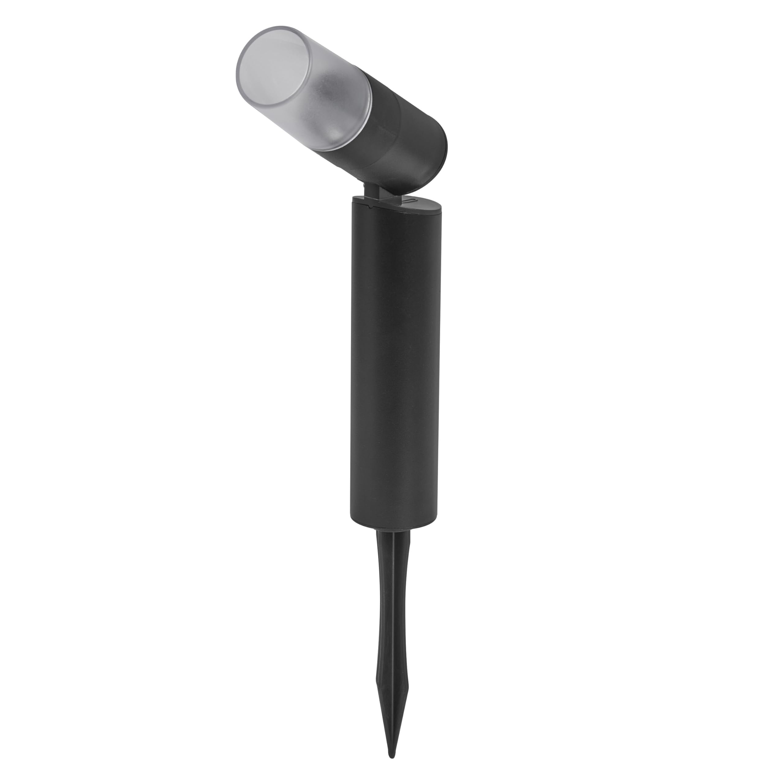 LEDVANCE Endura Hybrid ROTA Outdoor Light, Hybrid Light, 1W, 40lm, Warm White Light Color, 3000K Color Temperature, Black, Plastic, IP44 & IP67 Protection, Solar & Mains Operation