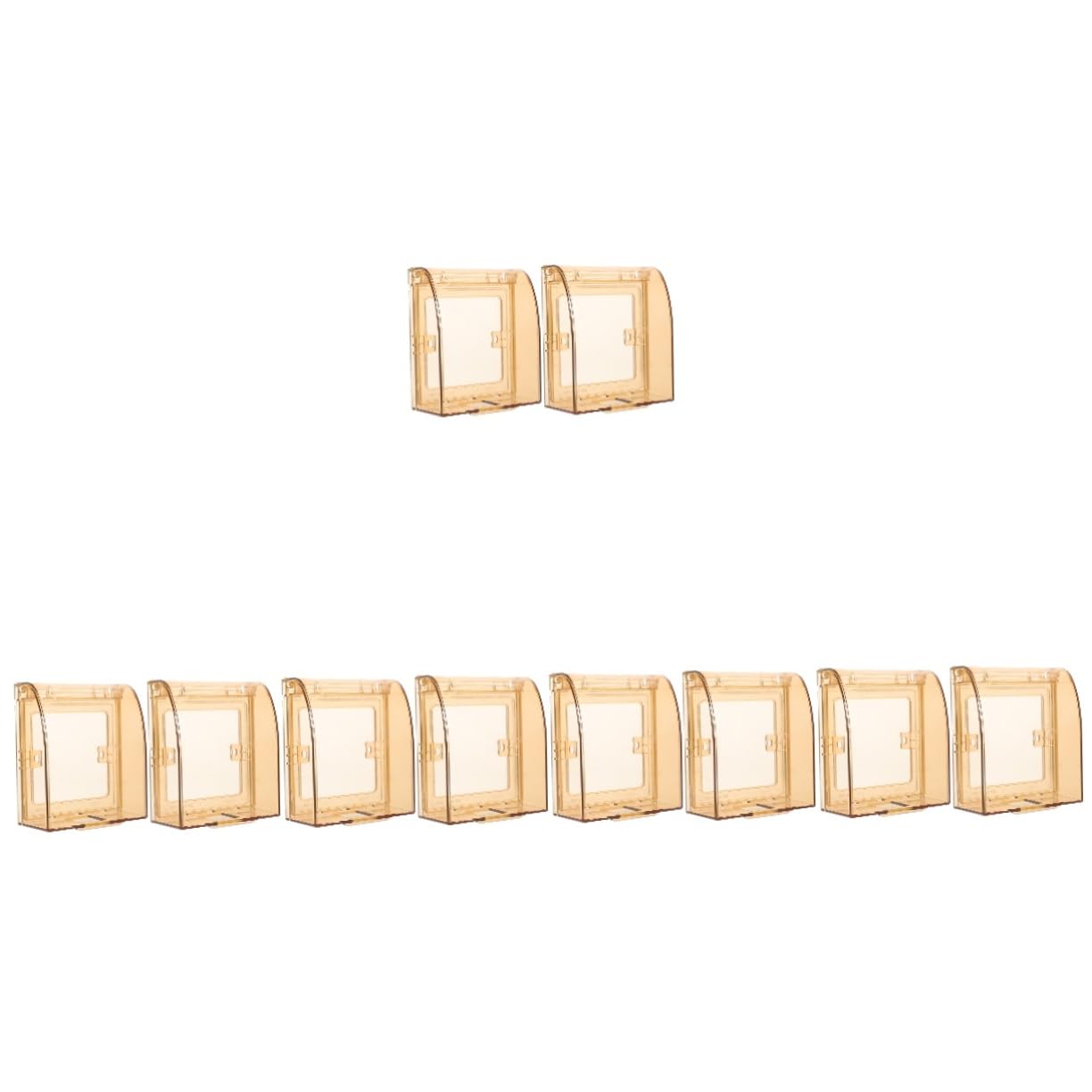 Artibetter 10piezas Cubierta De Enchufe Babyproof Protector De Seguridad Para Enchufes Estándar Transpirable y Fácil De Instalar Protección Para Niño Niña y Niñas El Hogar
