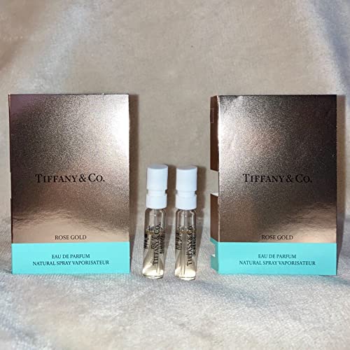 2x Rose Gold Eau de Parfum Sample Spray .05oz, 1.5ml NEW FRAGRANCE
