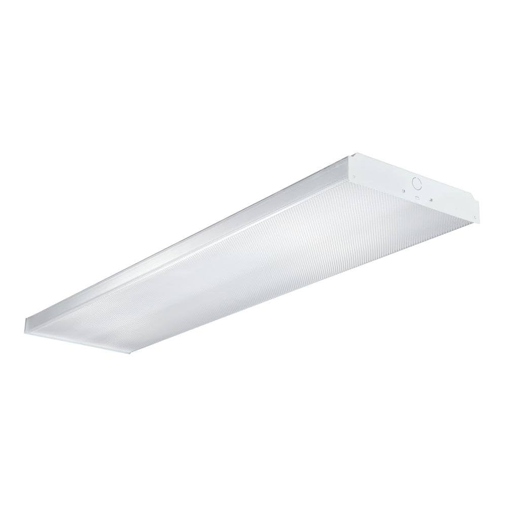 Metalux WN-232A-UNV-EB81-U 2-Light 32 Fluorescent White Wrap
