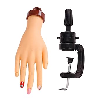 Amazon.co.jp: Shurzzesj 練習用ハンド - マニキュアネイル練習用