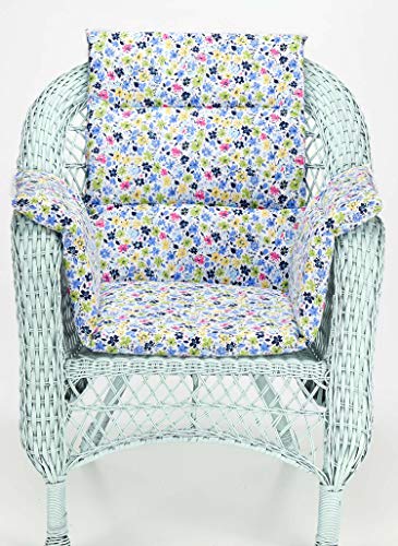 Amerimark Chair Cushion Pad Seat Cover For Wheelchair, Transport Chair Or Electric Scooter Multi Floral One Size #TOP1