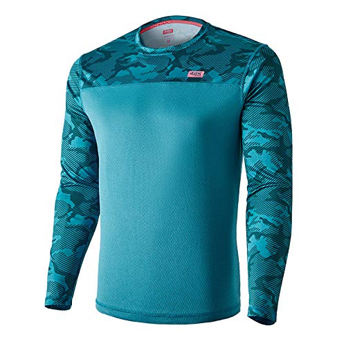 42K Running T-Shirt technique manches longues 42k MIMET XXL Aqua Cover
