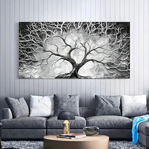 Tableaux noir et blanc XINBAO pour masquer les défauts muraux de salon