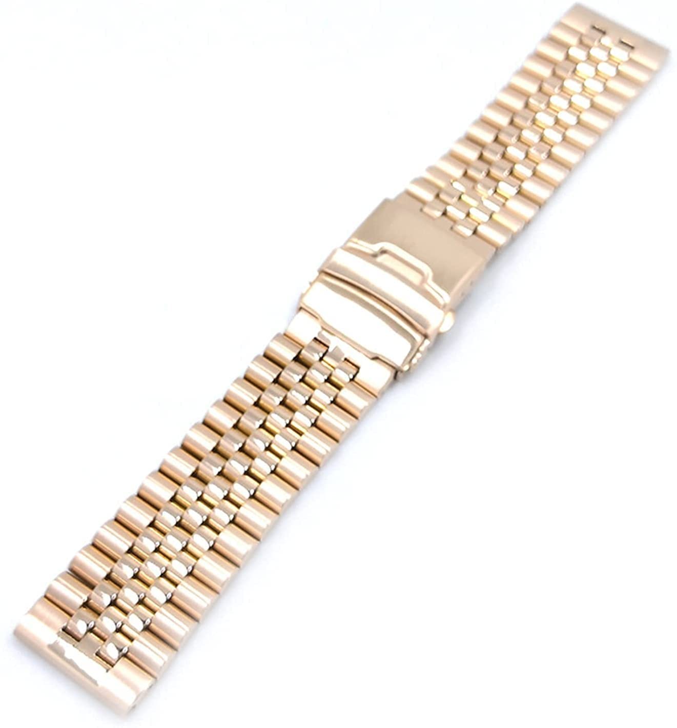 Sgancio rapido per rimuovere la vite della catena, cinturino in acciaio inossidabile in metallo, cinturino di ricambio solido 20mm 22mm 24mm Bracciale