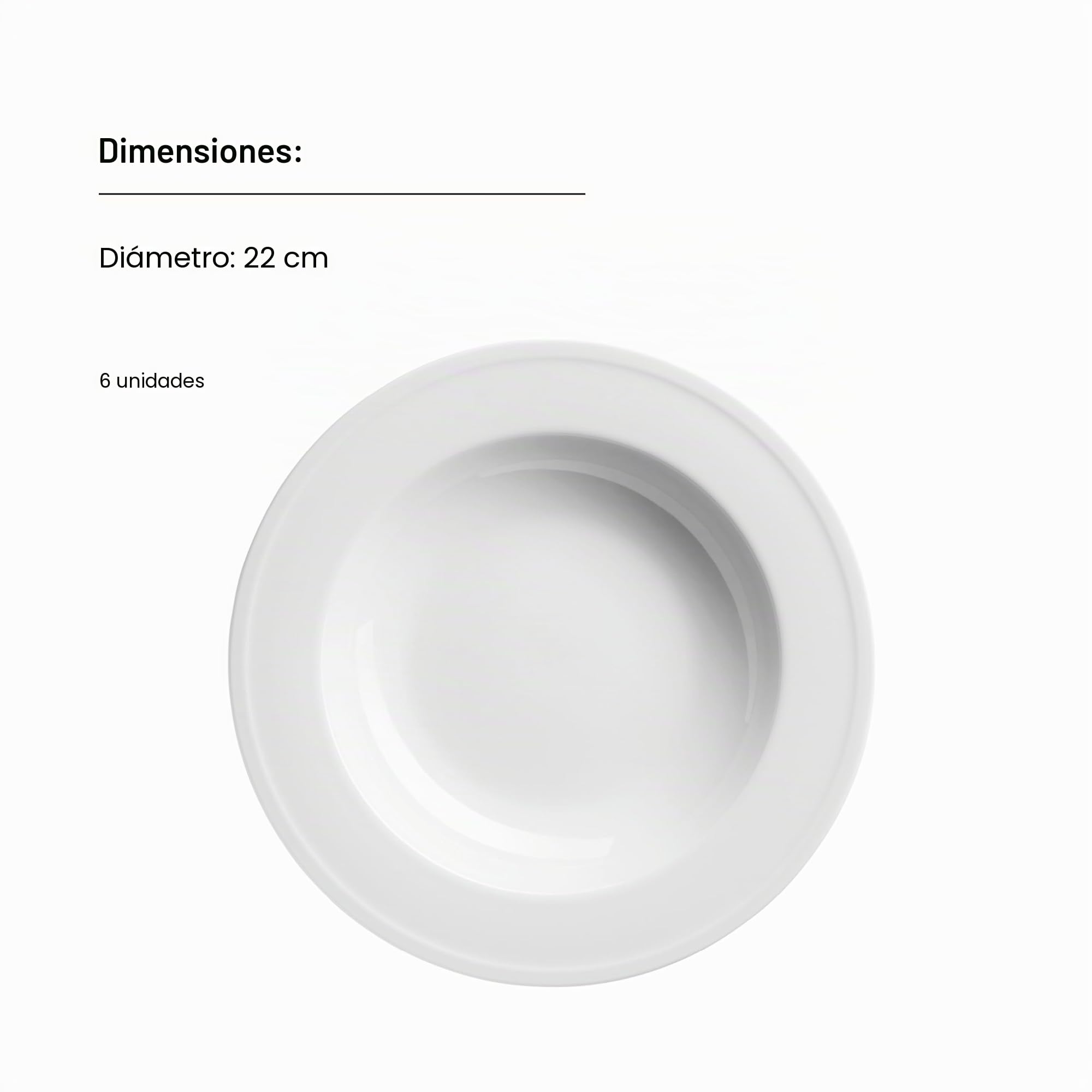 MÄSER Serie Arlona, juego de platos para 6 personas de porcelana de alta calidad, juego de 18 piezas, atemporal, elegante, porcelana, color blanco