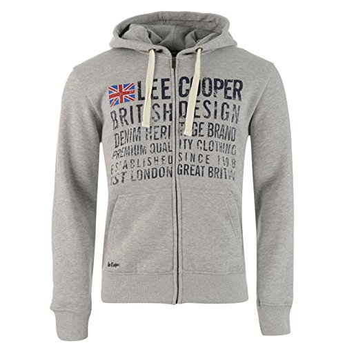 Sweat à capuche Lee Cooper en coton haut de gamme pour homme