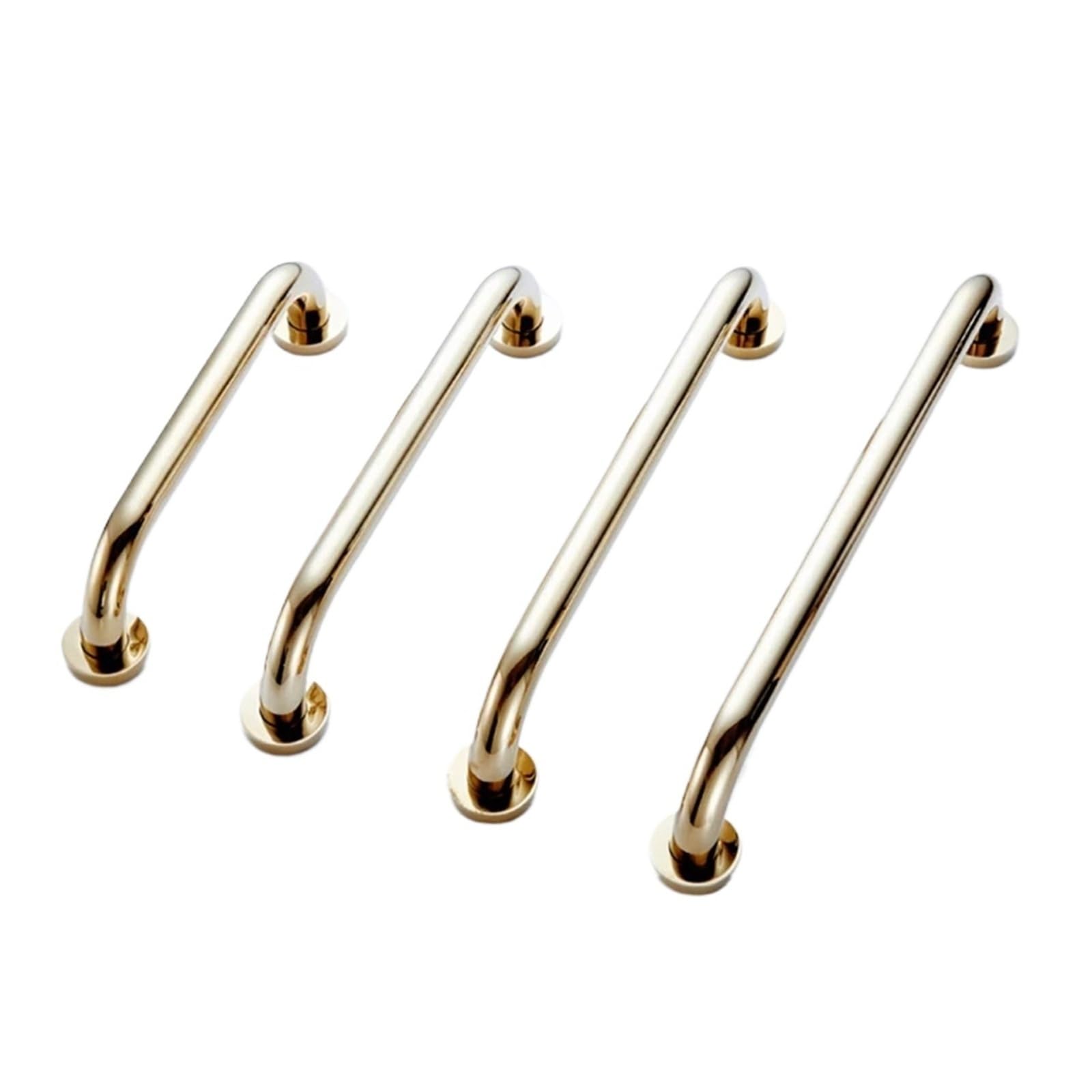Pasamanos for bañera o inodoro de 30/35/40/45/50 cm, acabado dorado y latón, barra apoyo seguridad for ducha, toallero Para ducharse(30cm)