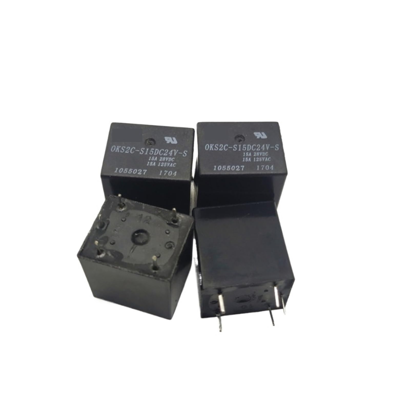 YLQUXEUV OKS2C-SDC24V-S 5PINS 15A 24VDC Power Relay