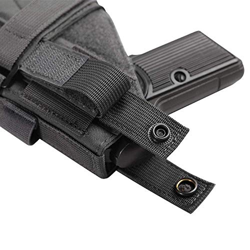 Pistol Holster Universal Adjustable Tactical Drop Leg Holster For Left/Right Leg #TOP2