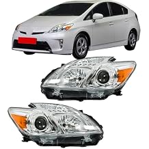 GXYWADY Headlight Assembly Replacement for Prius 2012-2015 Passenger and Driver Sides 8113047520 8117047520 TO2518134C TO2519134C