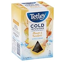 Tetley Cold Infusions Mango & Turmeric, 14 Count