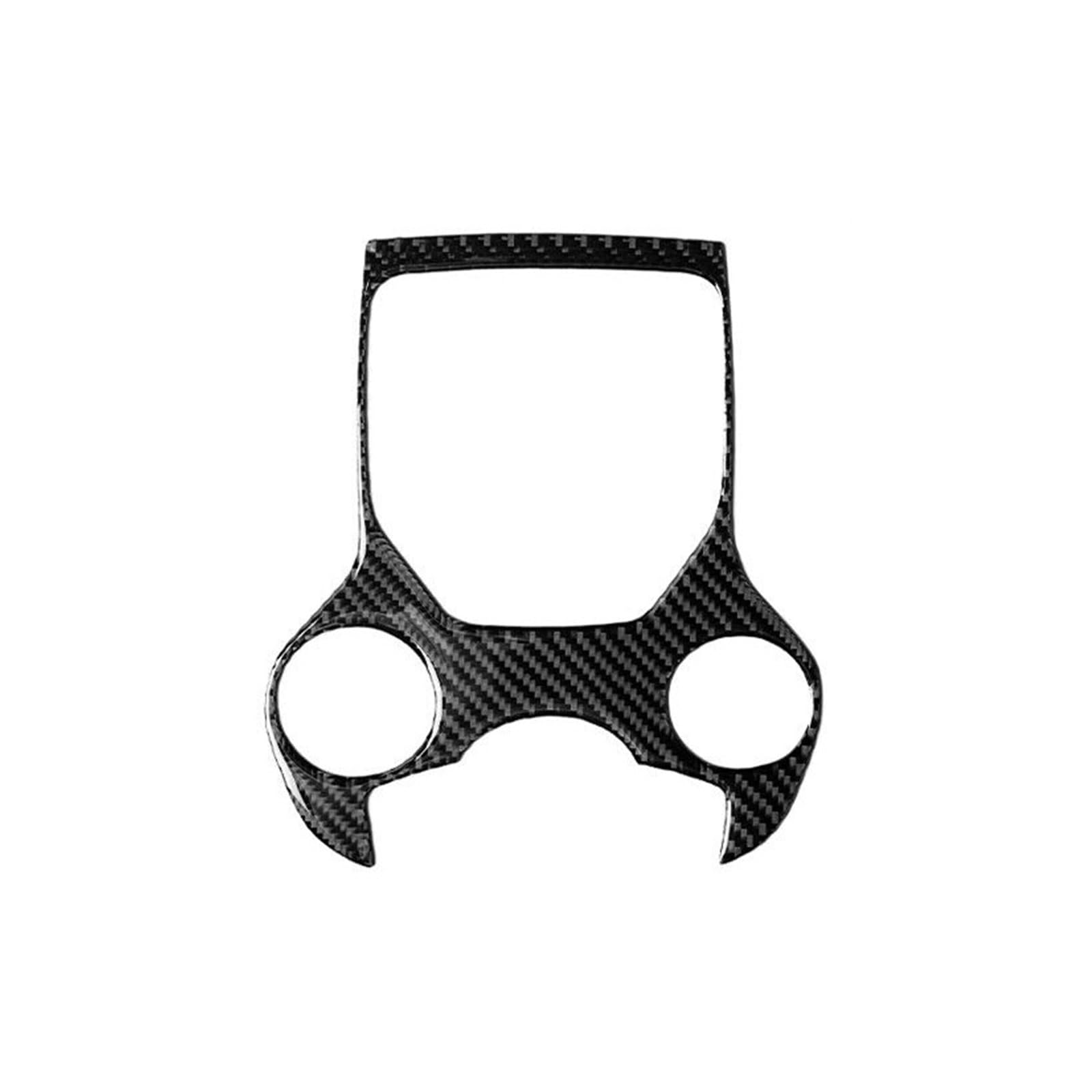 Habillage de panneau de boîte de vitesse aspect carbone Giulia 2017-2019 moulures intérieures 1pc