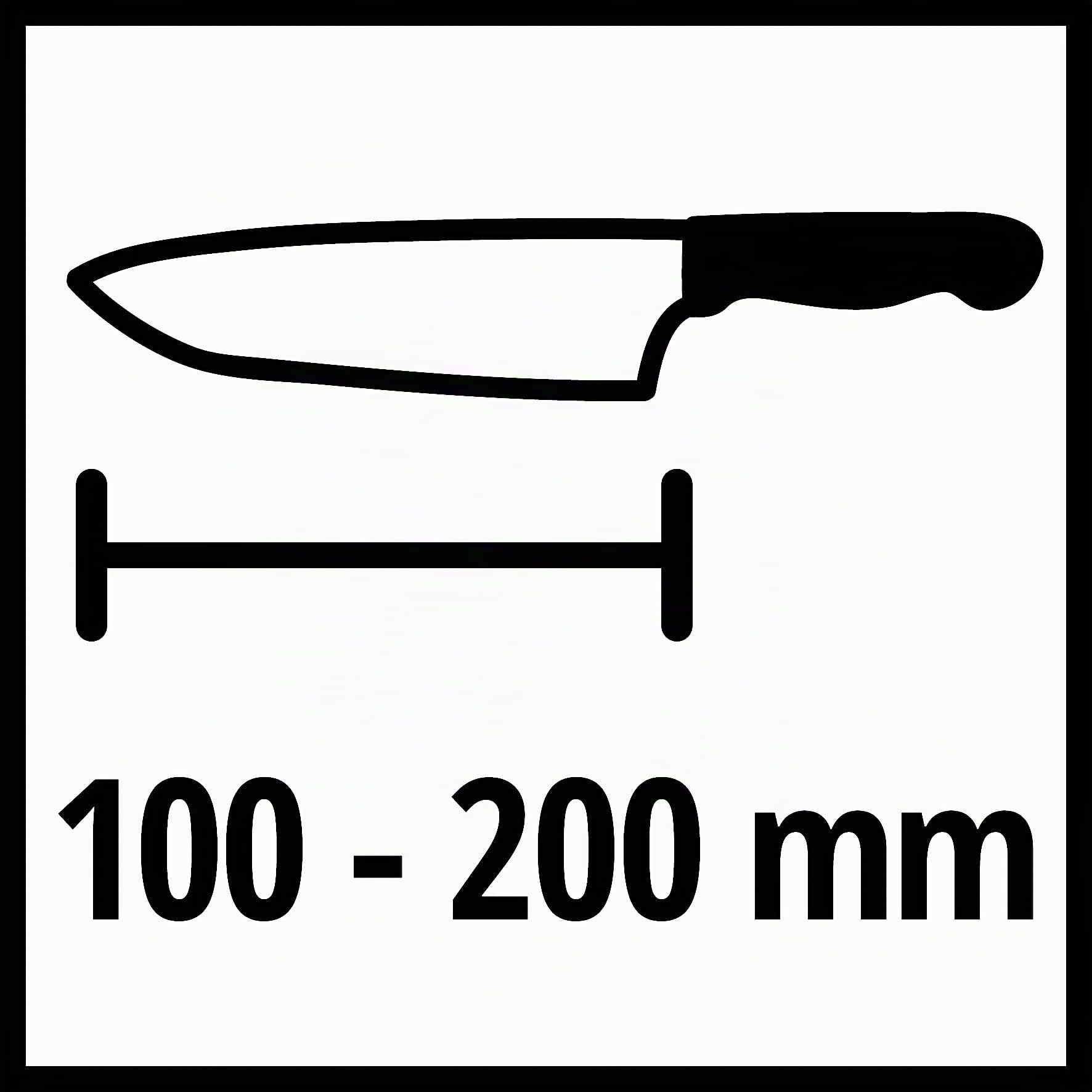 Original Einhell - Sistema de afilado para cuchillas largas (accesorio especial para sacapuntas de agua TC-WG 200 Einhell, para cuchillas de longitud 100 a 200 mm)