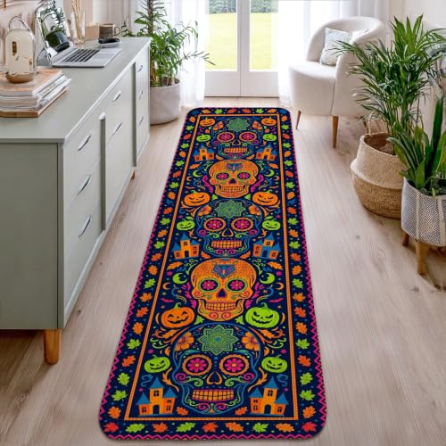 Alfombra antifatiga de calaveras de 2x8 pies para proteger pasillos y cocinas 6
