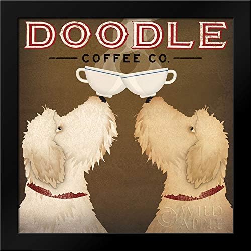 Doodle Coffee Double II Framed Art Print by Fowler, Ryan