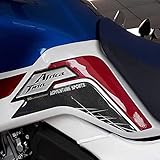  labelbike - 2 Protecciones Laterales Gel 3D para Moto Compatible con Honda Africa Twin Adventure 2018
