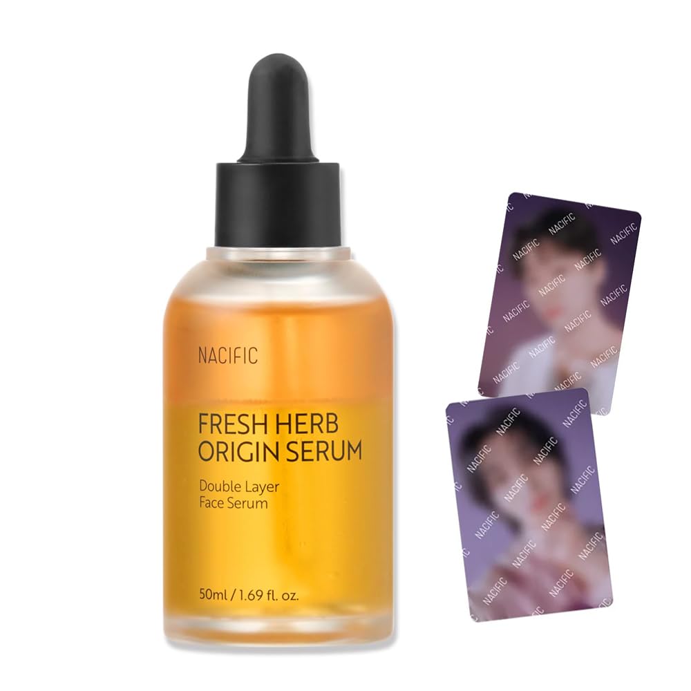 KOSBEAUTY Nacific x Stray Kids Fresh Herb Origin Serum With 2 pcs Photocards (random)
