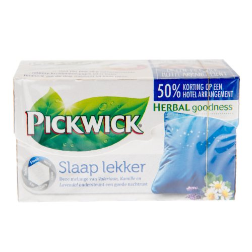 Kräutertee | Pickwick | Schlaf lecker 20 Stück | Gesamtgewicht 40 Gramm