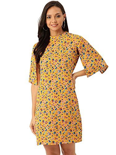 high neck frock design