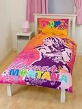 NEU OVP Modell 2012 Disney Hannah Montana Wende-Bettwäsche 135 x 200 cm 75 x 50 cm mit 2 Designs NEU OVP